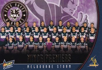 2007 Select Champions - Medal Winners #MW6 Minor Premiers Front